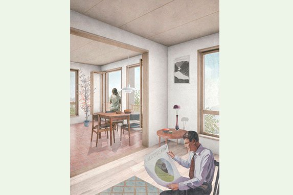 Die Aussenwelt in die Wohnung einlassen
