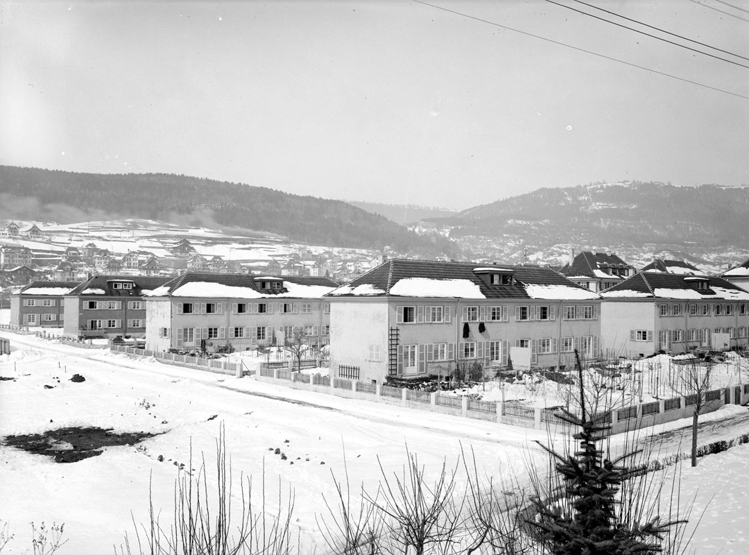 Siedlung bei der Entstehung