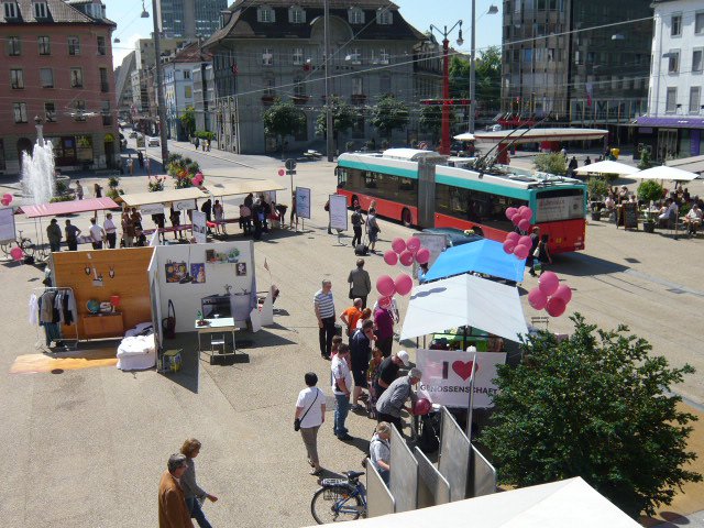 Der Genossenschaftstag fand zentral in der Stadt statt