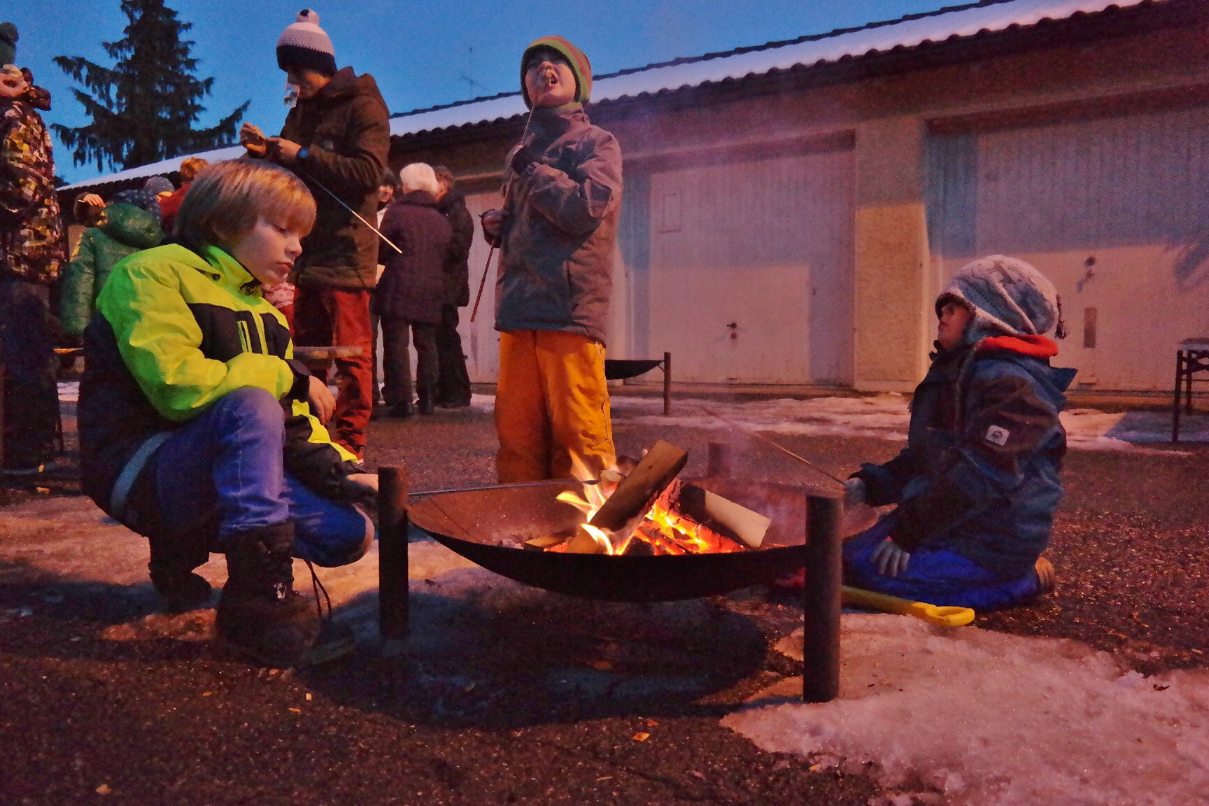 Feuer ist schon etwas anziehendes